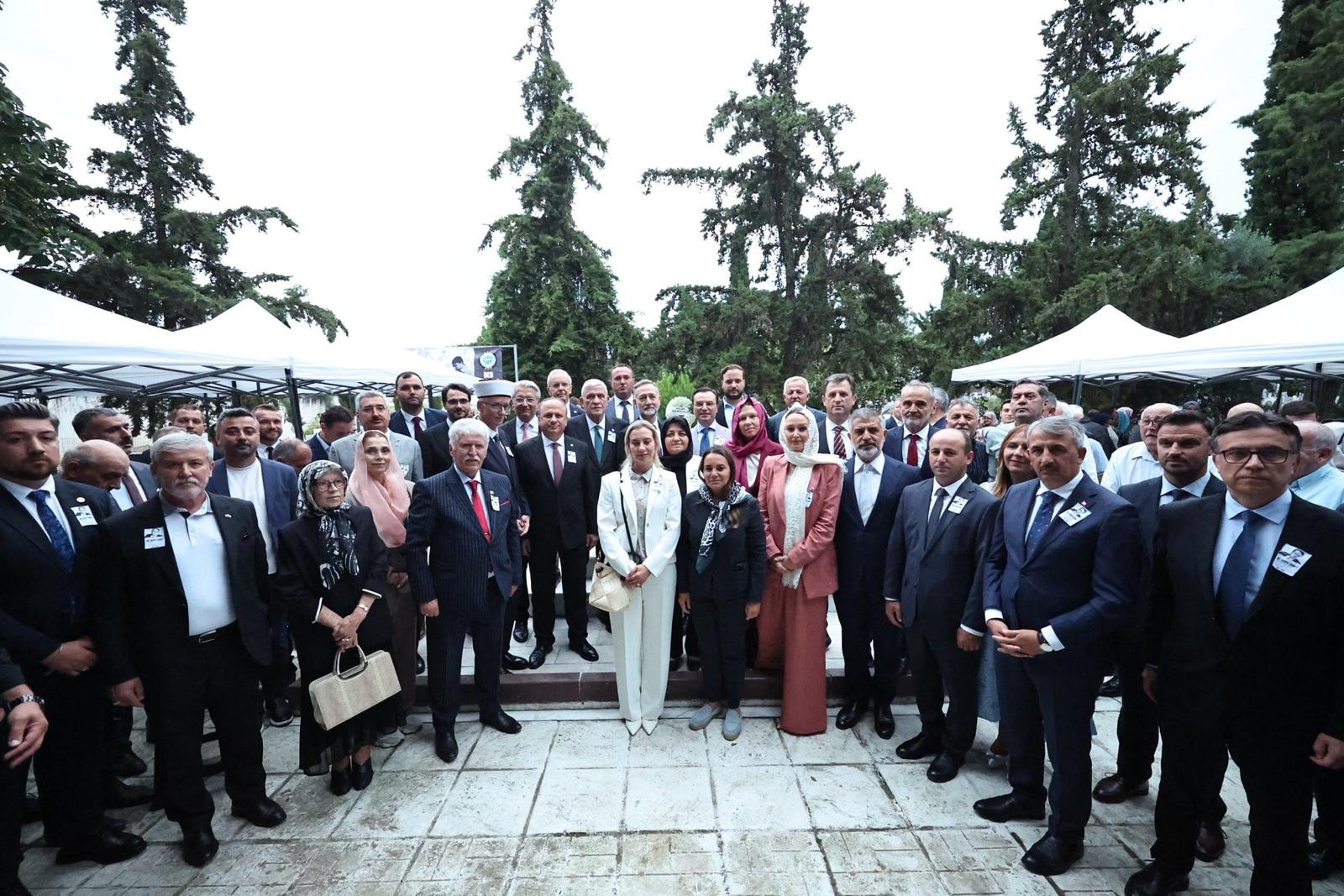 REKTÖR ŞAHİN, BATI TRAKYA’DA DR. SADIK AHMET’İ ANMA TÖRENLERİNE KATILDI