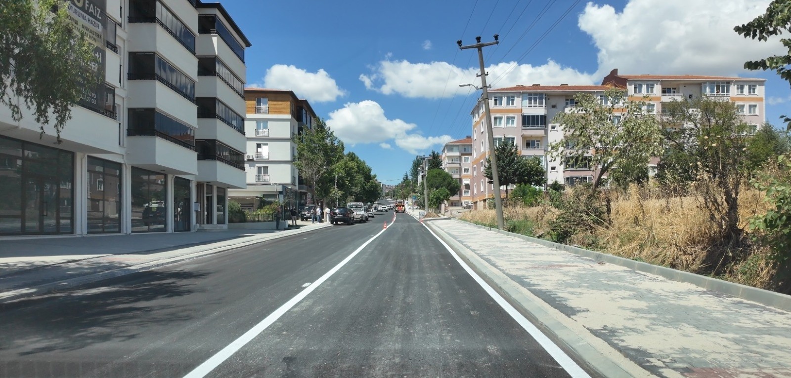 MALKARA’DA ÜÇ CADDE YENİ YÜZÜNE KAVUŞTU