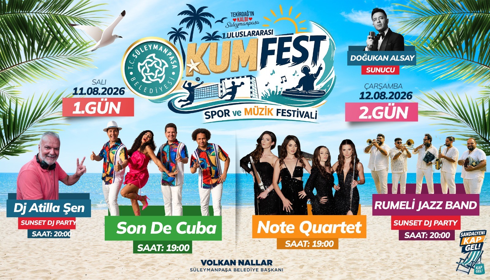 ULUSLARARASI KUMFEST BAŞLIYOR