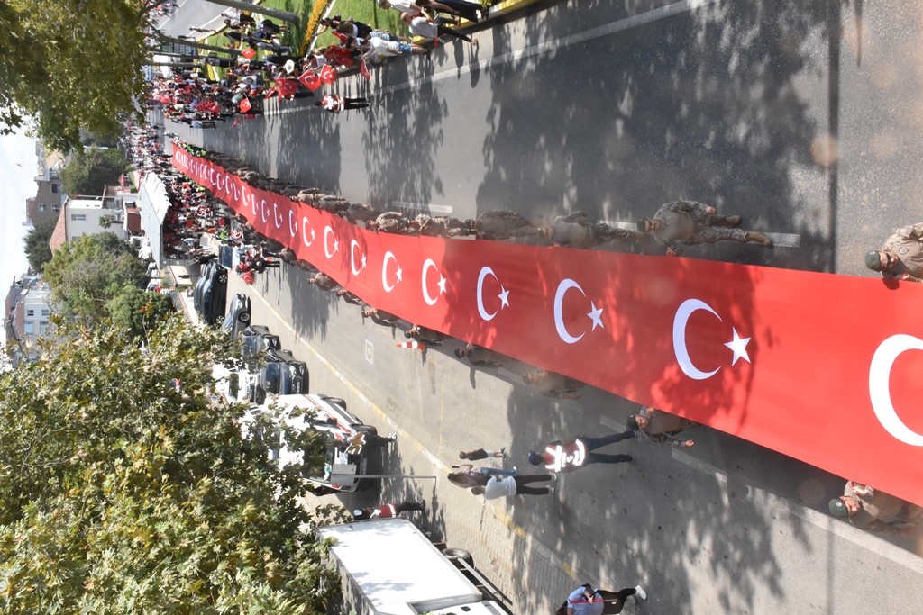 Zafer Bayramının 104. yıldönümü  Tekirdağ’da da coşkuyla kutlandı