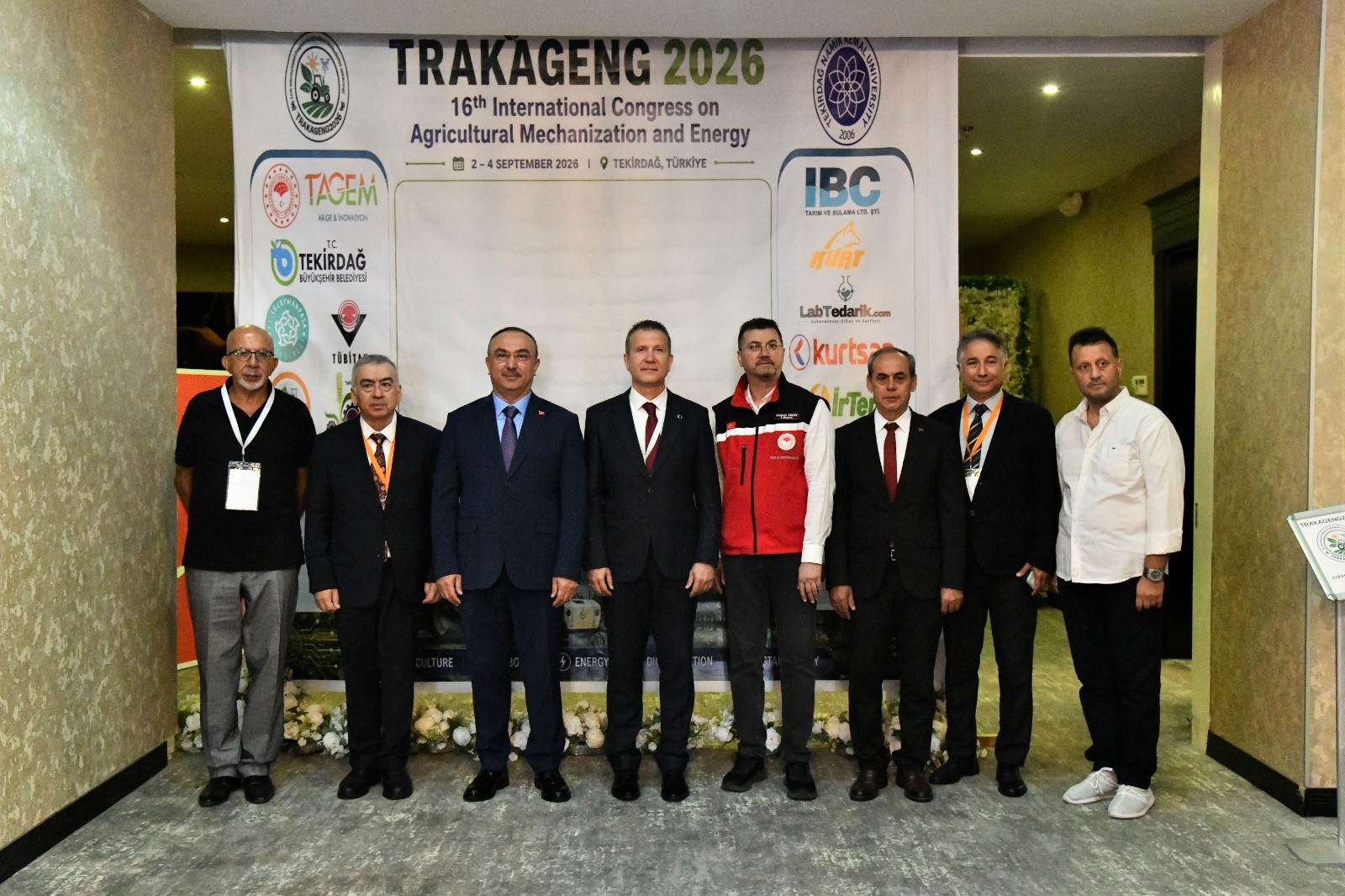TEKİRDAĞ NKÜ ZİRAAT FAKÜLTESİ BİYOSİSTEM MÜHENDİSLİĞİ BÖLÜMÜ EV SAHİPLİĞİNDE ‘TRAKAGENG2026 KONGRESİ’ BAŞLADI