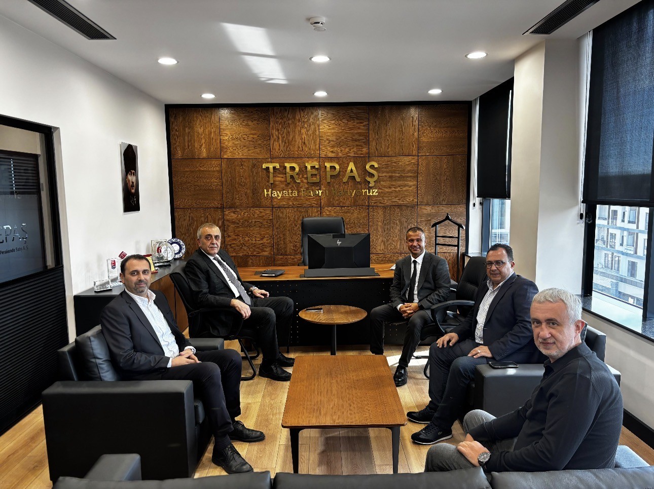 Süleymanpaşa Kaymakamı Tunçer’den TREPAŞ Genel Müdürü Savaş’a ziyaret